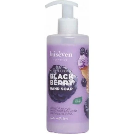 Laiseven Jabón Líquido de Manos con Aroma a Mora, 400 ml