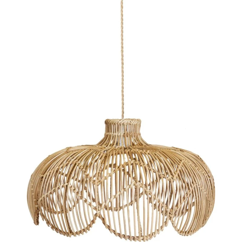 PR Home Lámpara Colgante Belle de Ratán, Madera, Ø 43 cm