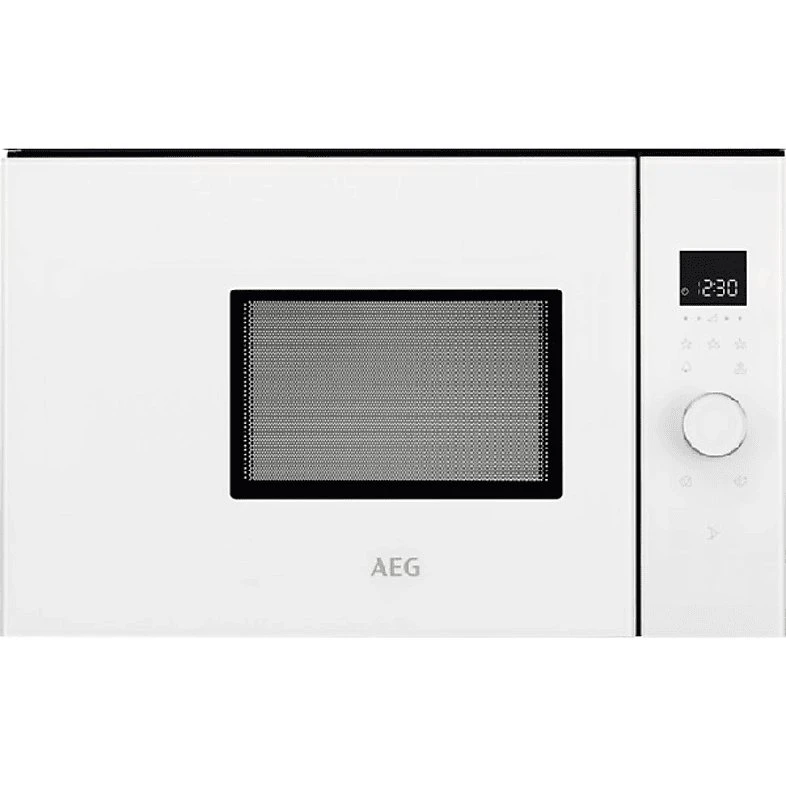 Microondas Integrable AEG MBB1756SEW, 800W, 17L, Blanco