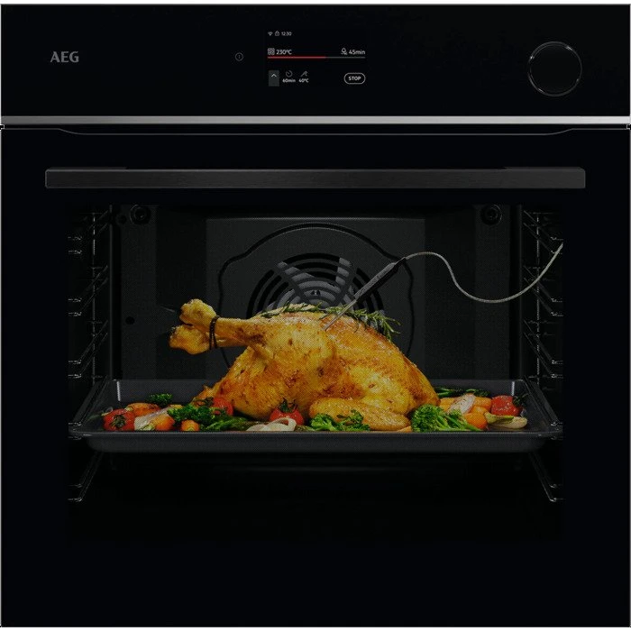 AEG Horno de Vapor Serie 7000 MealAssist SteamCrisp TR7PB73FSB