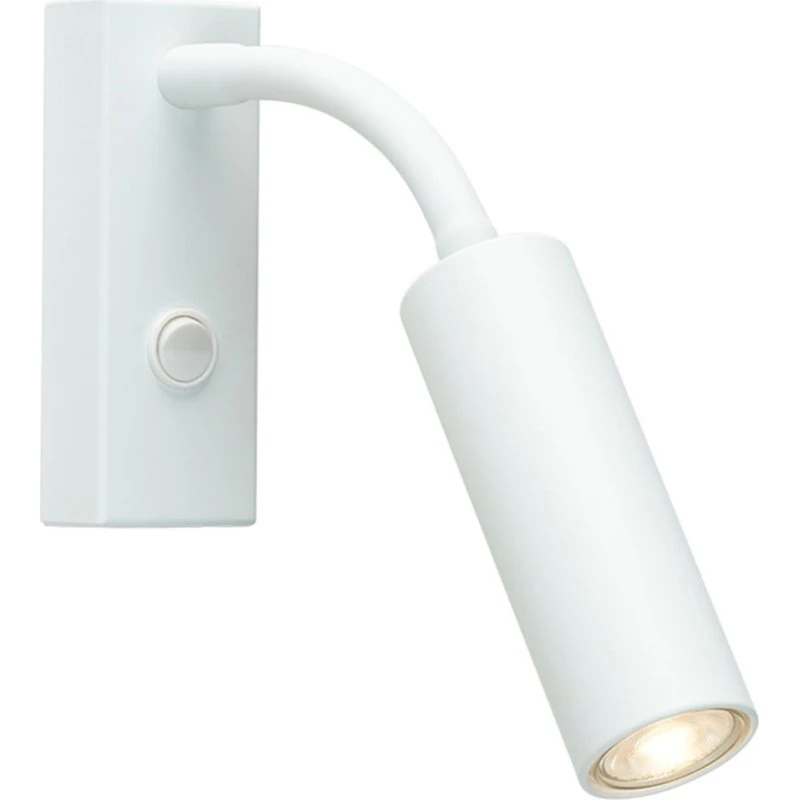 Herstal Aplique de Pared Pipeline Flex Matt White