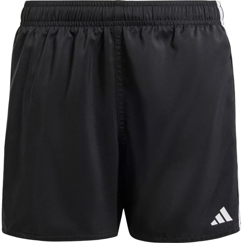 Bañador adidas 3 Bandas Shorts Infantil Negro/Blanco