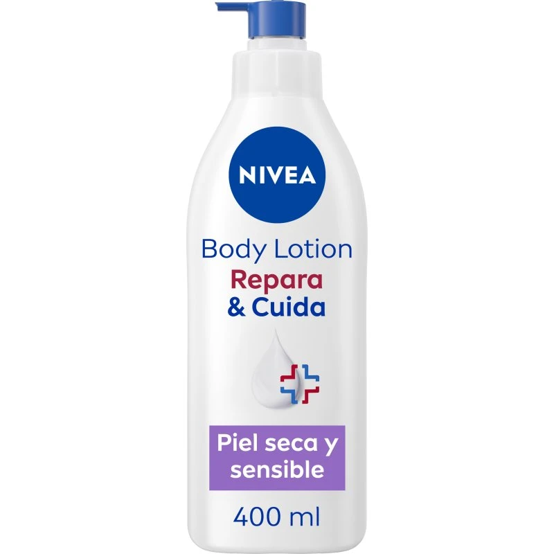 Nivea Body Milk Repara y Cuida Sin Perfume 400 ml