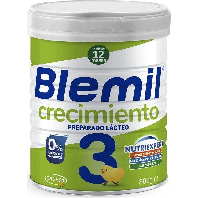 BLEMIL Plus 3 Preparado Lácteo de Crecimiento 800g (+12 meses)