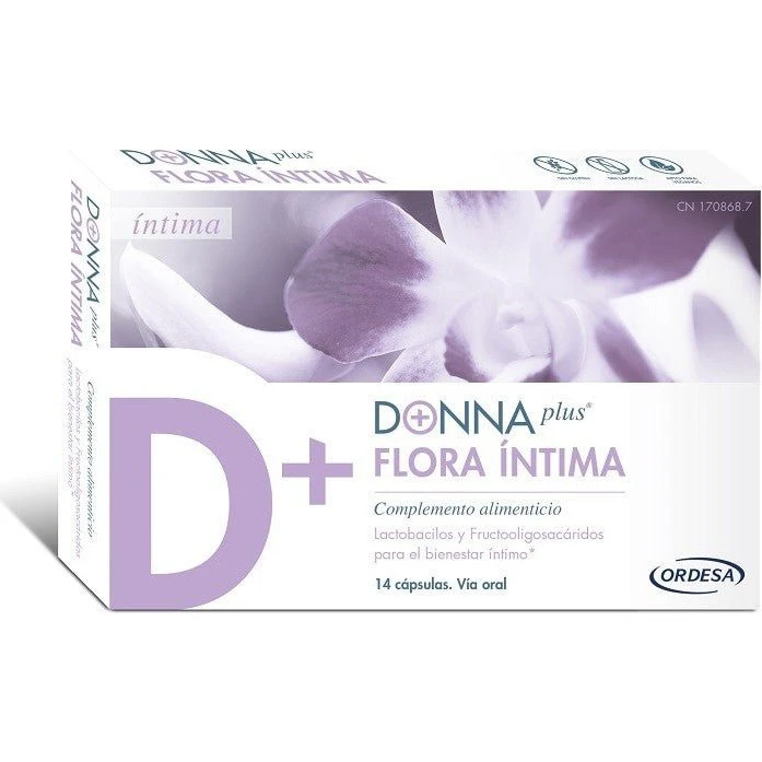 DONNA PLUS+ Flora Íntima 14 Cápsulas