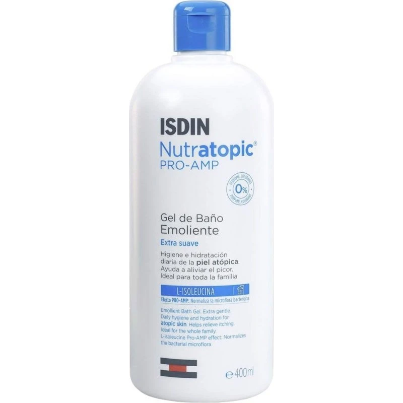 ISDIN Nutratopic Pro-AMP Gel de Baño Emoliente 400ml