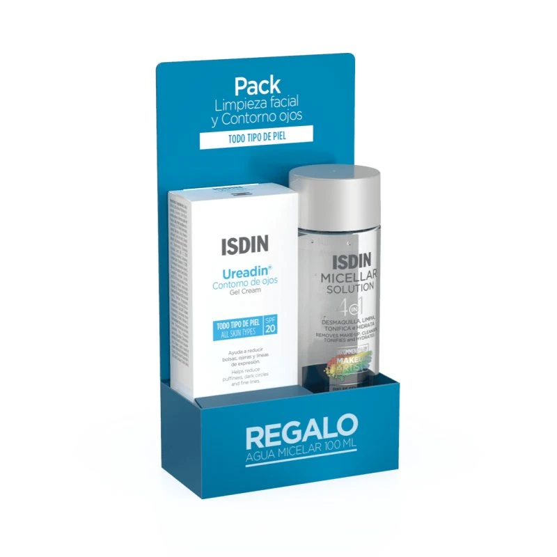 Isdin Ureadin Contorno de Ojos SPF20 15ml + Agua Micelar 100ml