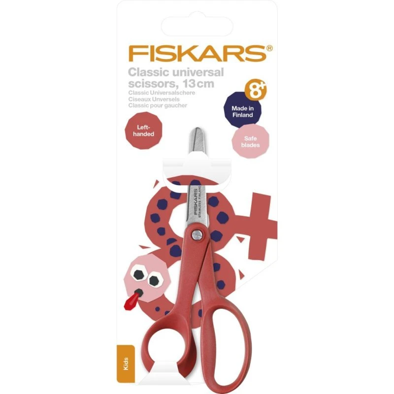 Fiskars Tijeras Zurdos 13 cm Acero Inoxidable
