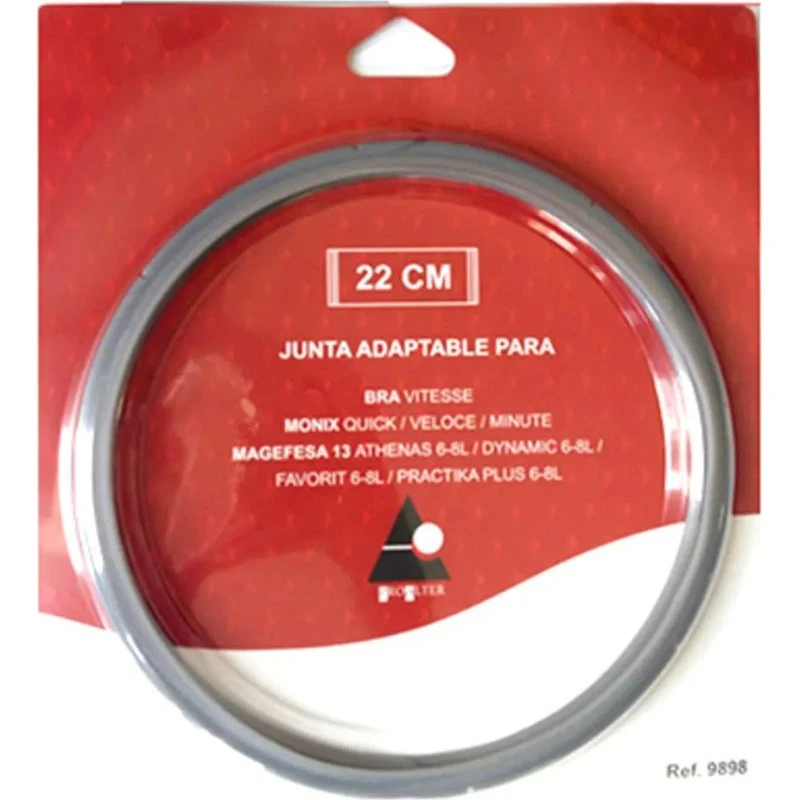 Junta de Goma para Olla Express 22 cm - Bra, Monix, Magefesa, Taurus