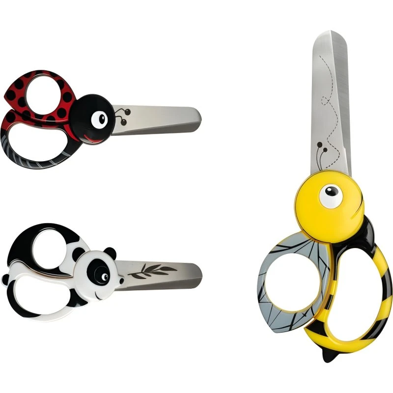 Fiskars Tijeras Mariquita 13 cm Seguras para Niños