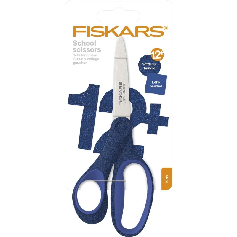 Fiskars Tijeras Zurdo 18 cm Softgrip Azul Brillante