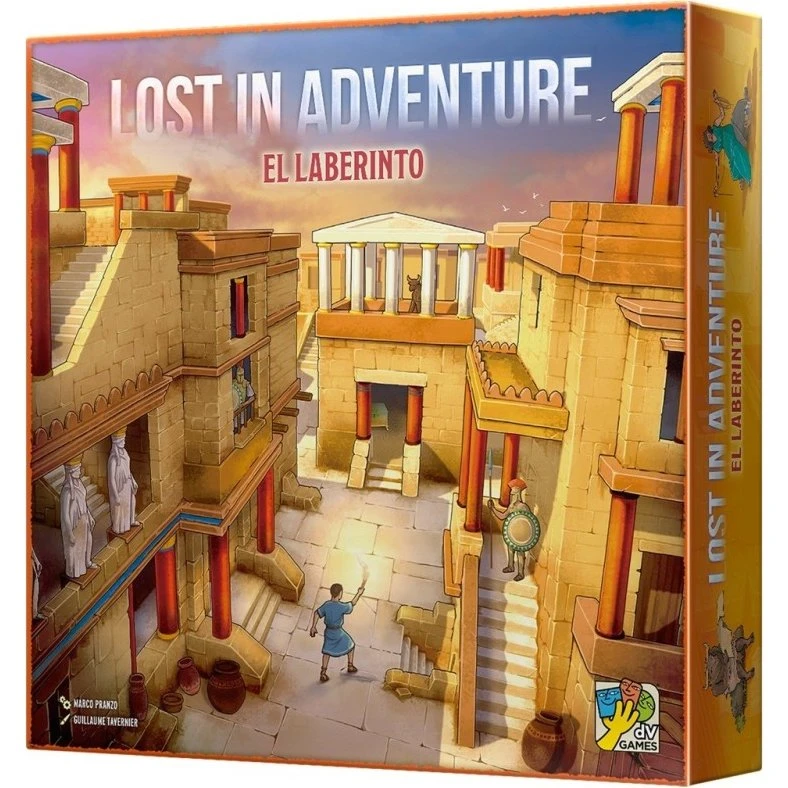 Lost in Adventure: El Laberinto - Juego de Mesa de Asmodee