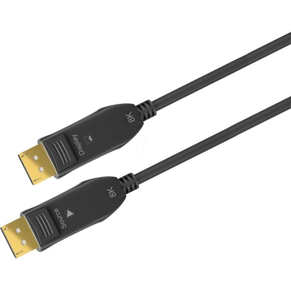 Goobay Cable Híbrido Óptico DisplayPort 2.0 8K 60 Hz 20 m