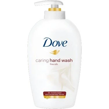 Dove Jabón Líquido Fine Silk con Orquídeas, 250ml