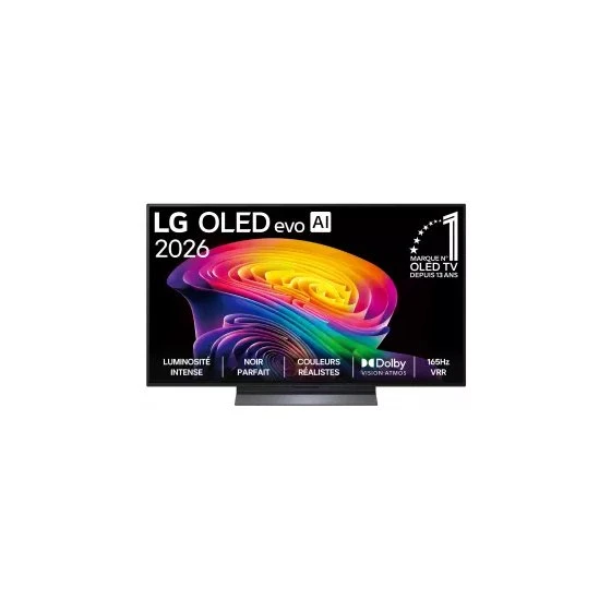 LG 65C64LA Smart TV OLED Evo 65" 4K α11 AI Gen3 165Hz