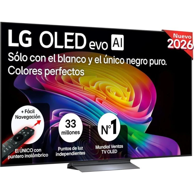LG OLED77C64LA Smart TV OLED Evo 77" 4K UHD α9 AI Gen8 Negro