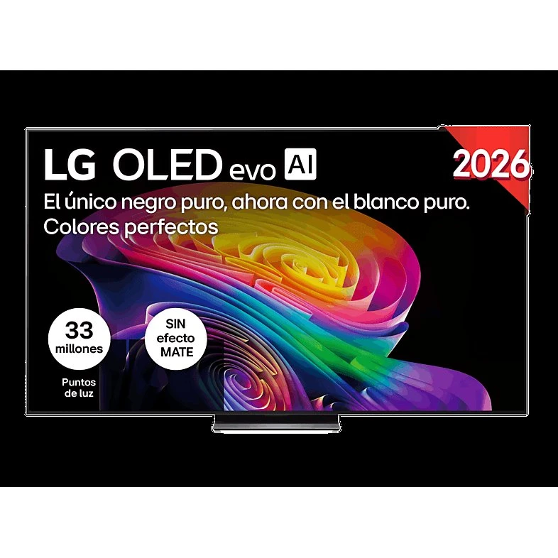 LG OLED83C64LA Smart TV OLED 83" 4K Procesador α11 AI Gen3 Negro