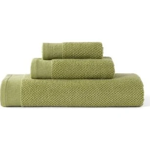 Naf Naf Living Set Toallas Baño 3 Piezas Verde