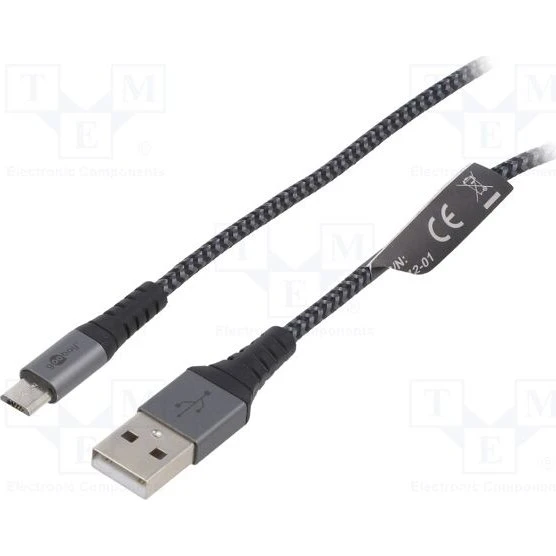GOOBAY USB-MICRO-TXT/1.0, 1,0 m