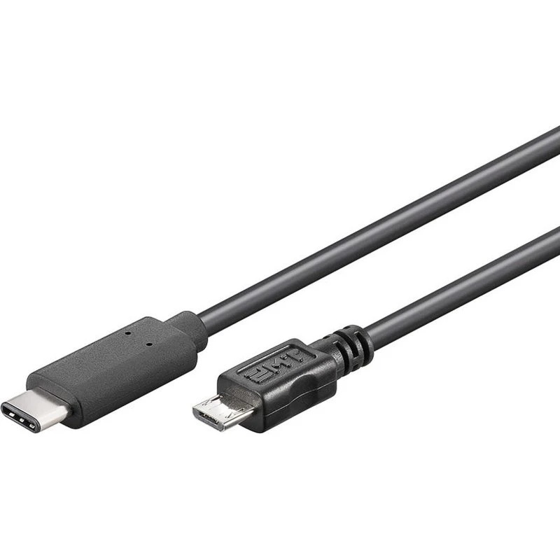 Goobay Cable USB-C a Micro-USB 2.0, 0,6 m