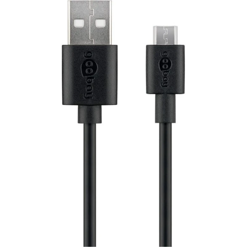 Marca Cable Micro USB 0,5m Negro