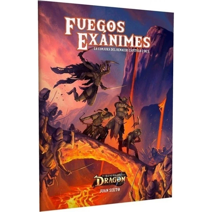 El resurgir del Dragon: Fuegos Exánimes - Aventuras en Voldor Vol. 2