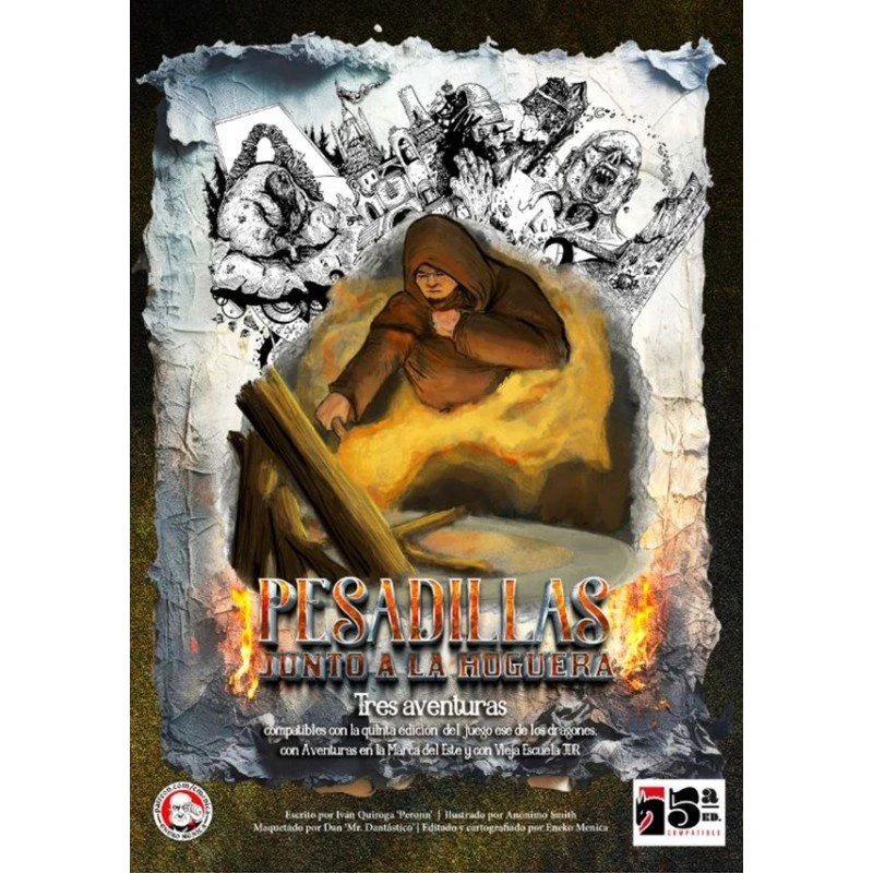 Devir Pesadillas Junto a la Hoguera - Suplemento de Rol D&D