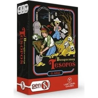 Busquemos Tesoros - Juego de Cartas de Excavación