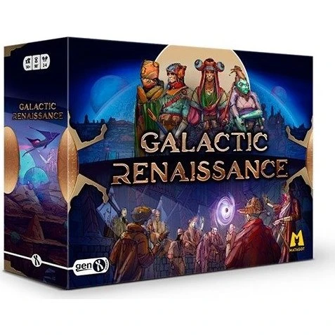 GenX Galactic Renaissance - Juego de Mesa de Conquista y Diplomacia Espacial
