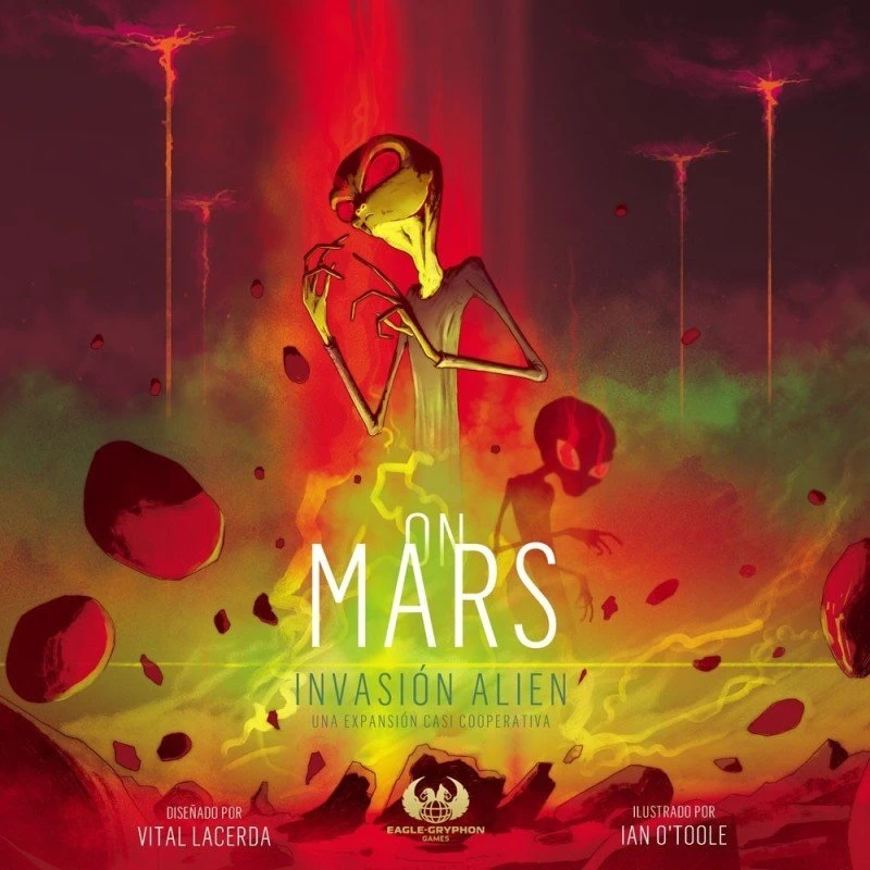 On Mars: Invasion Alien - Expansión para el juego de mesa