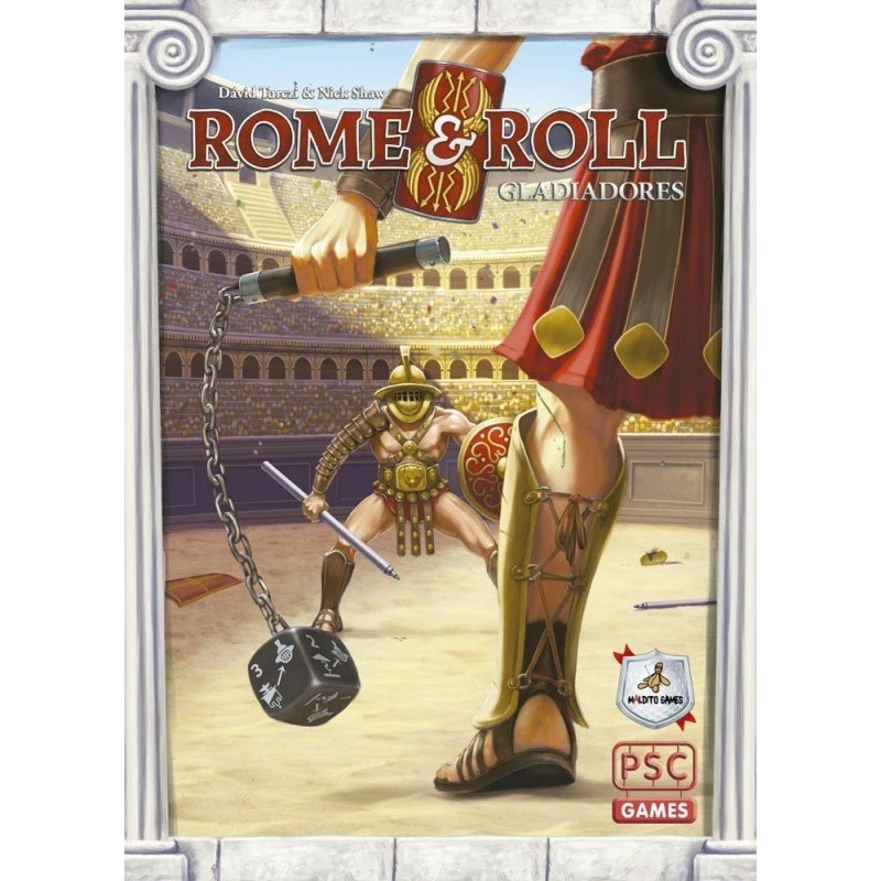 Rome and Roll: Gladiadores - Expansión para juego de mesa