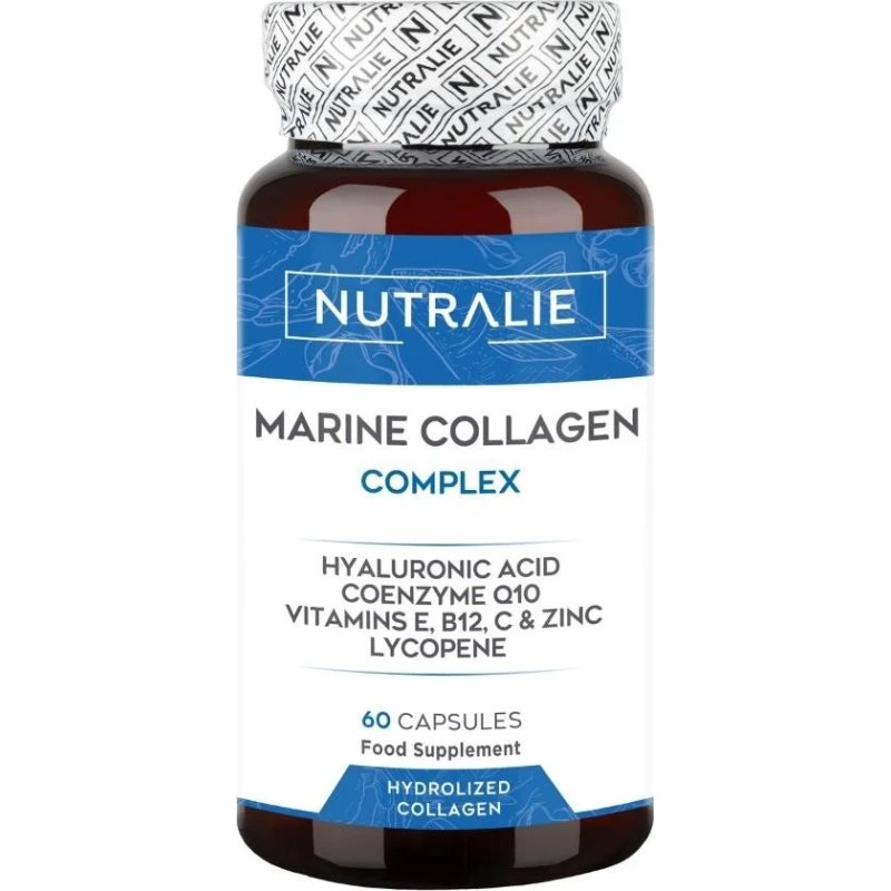 Nutralie Colágeno Marino Complex con Ácido Hialurónico 60 Cápsulas