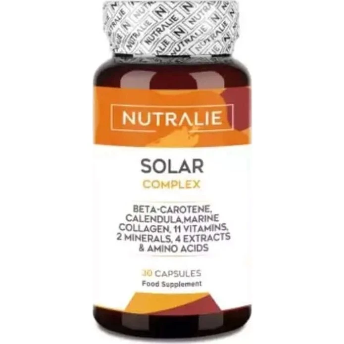 Nutralie Solar Complex con Colágeno Bronceador y Protector 30 Cápsulas