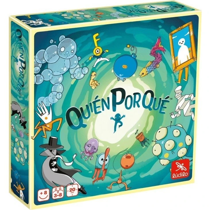 Lúdilo - Quién Por Qué Juego de Cartas Cooperativo