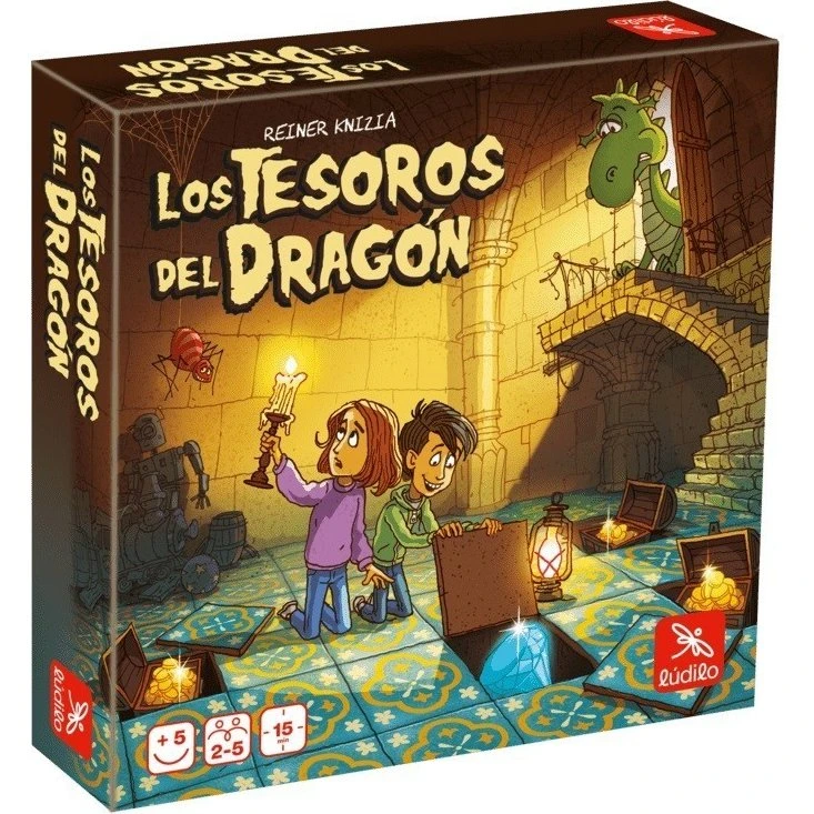 Ludilo Los Tesoros del Dragón - Juego de mesa para niños