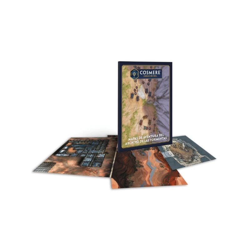 El Archivo de las Tormentas: Pack de Mapas - Suplemento de Rol