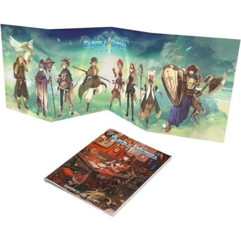 Fabula Ultima: Pantalla y Cuaderno de Director de Juego