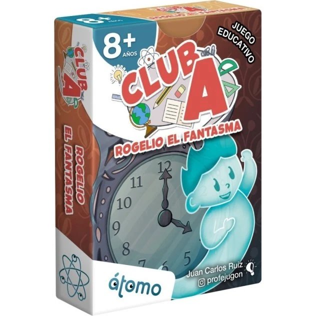 Club A: Rogelio el Fantasma - Juego de Cartas Educativo
