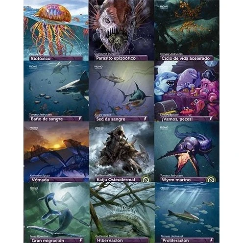 Oceans: Pack de Cartas Exclusivas de Abismo Masqueoca