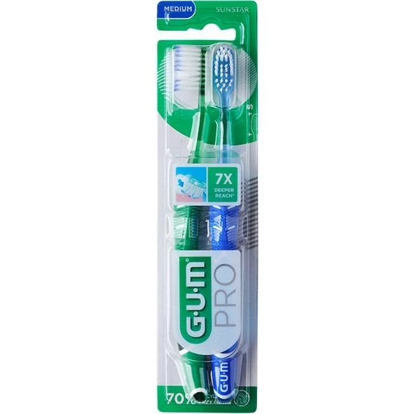 GUM Technique Medium 1528 Pack Duo