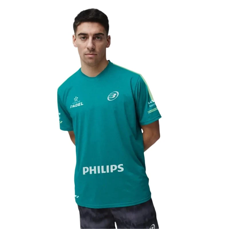 Camiseta Bullpadel Montse Azul Martin Di Nenno SS26