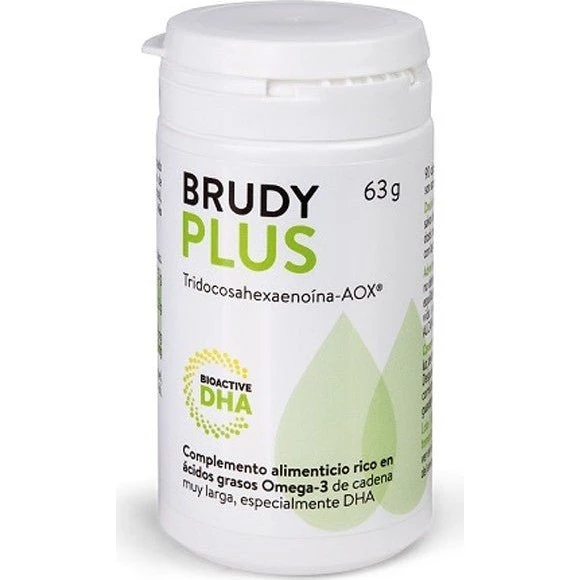 Brudy Plus 90 Perlas - Suplemento de Omega-3 con DHA