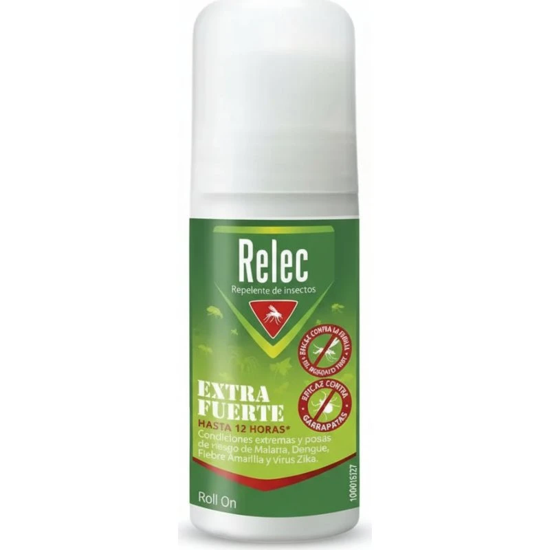 Relec Repelente Mosquitos Roll-On Extra Fuerte 50ml