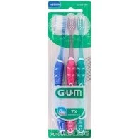 GUM Pro Cepillo Dental Adulto 528 Medio 3 Unidades
