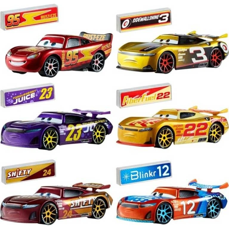 Disney Pixar Cars Coche Metálico NASCAR