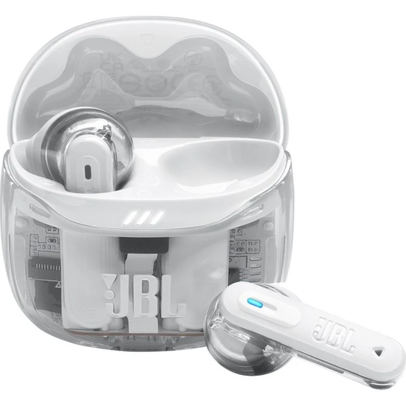 JBL Tune Flex 2 Ghost Edition Blanco