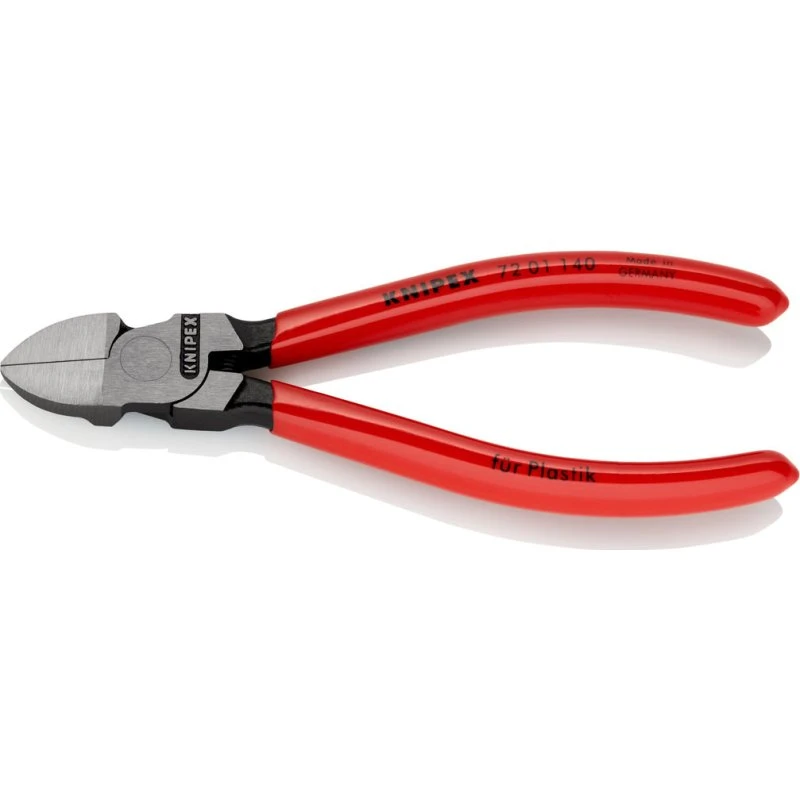 KNIPEX 72 01 140 Alicate Corte Diagonal Plástico 140 mm