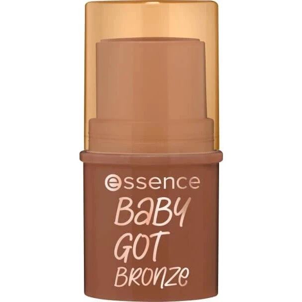 Essence Baby Got Bronze Bronceador Facial en Barra, 40 Hazelnut Hug, 5,5 g