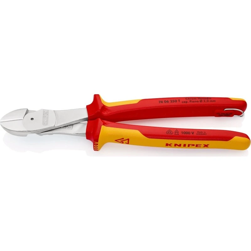 Knipex 74 06 250 T VDE Fresas diagonales 250 mm