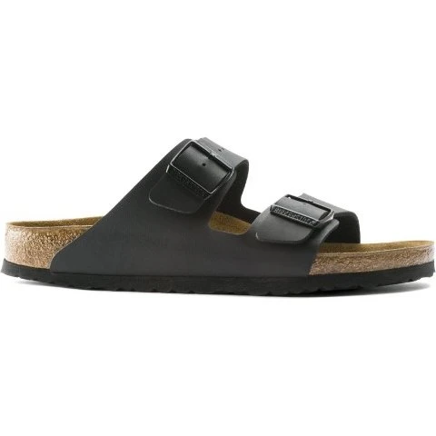Birkenstock Arizona BF Sandalias con Ajuste de Dos Correas - Negro - 37